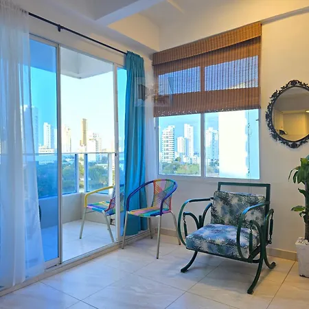 Apartamento Caribe Hilton View - Piso 7 Cartagena